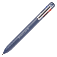 Ручка шариковая Pentel iZee темно-синий корпус 4-х цветная (синий+черный+красный+зеленый) 0,7мм - Ручка шариковая Pentel iZee Multipen BXC467-DC темно-синий корпус 4-х цветная (синий+черный+красный+зеленый) 0,7мм