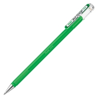 Ручка гелевая Pentel Mattehop K110V матовые чернила 1мм - Ручка гелевая Pentel Mattehop K110VD зеленые матовые чернила 1мм