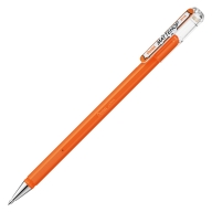 Ручка гелевая Pentel Mattehop K110V матовые чернила 1мм - Ручка гелевая Pentel Mattehop K110VF оранжевые матовые чернила 1мм
